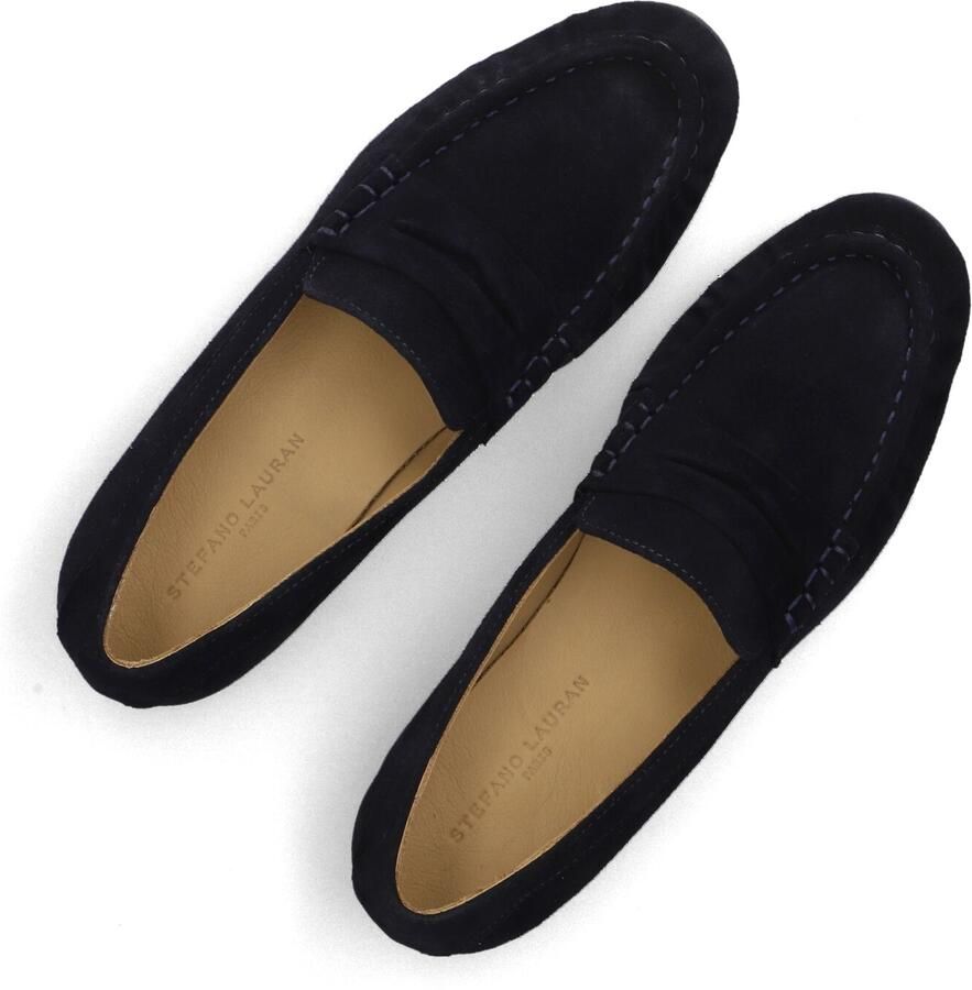 STEFANO LAURAN Loafers Dames 13023 37 5 Suède Blauw - Foto 2