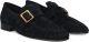 STEFANO LAURAN Loafers Dames E8172 Suède Donkerblauw - Blauw