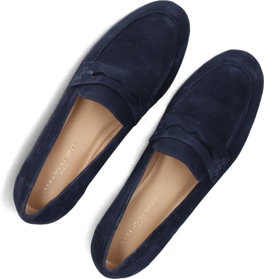 STEFANO LAURAN Loafers Dames Pe2579 Maat: 36 Materiaal: Suède Kleur: Blauw - Foto 2