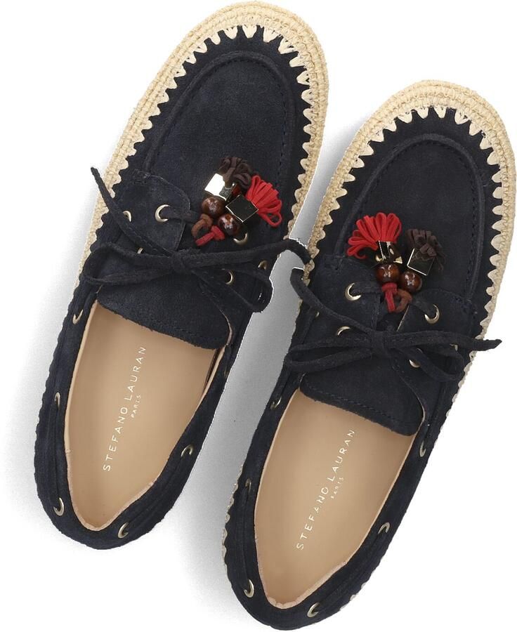 STEFANO LAURAN Loafers Dames St2066 Maat: 41 Materiaal: Suède Kleur: Blauw - Foto 2