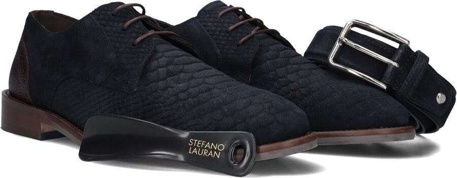 STEFANO LAURAN Nette Schoenen Heren Art-msh010086 Suède Donkerblauw - Foto 3