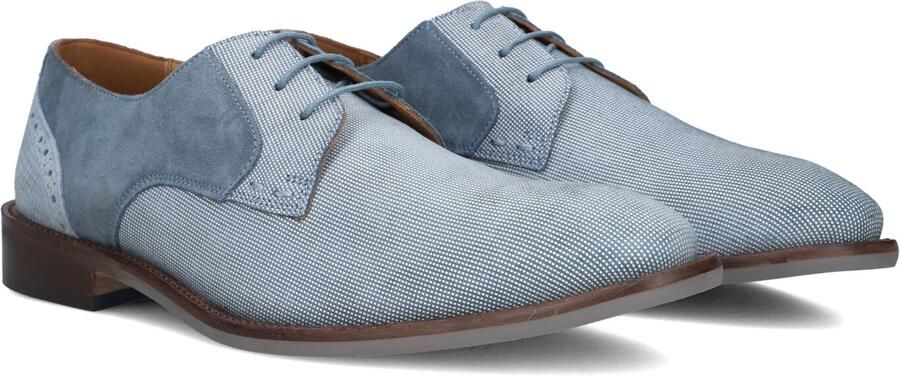 Stefano Lauran Msh00100086. Nette schoenen Veterschoenen Heren Blauw