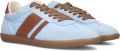 STEFANO LAURAN Lage Sneakers Dames 1white119 Textiel Blauw - Lichtblauw