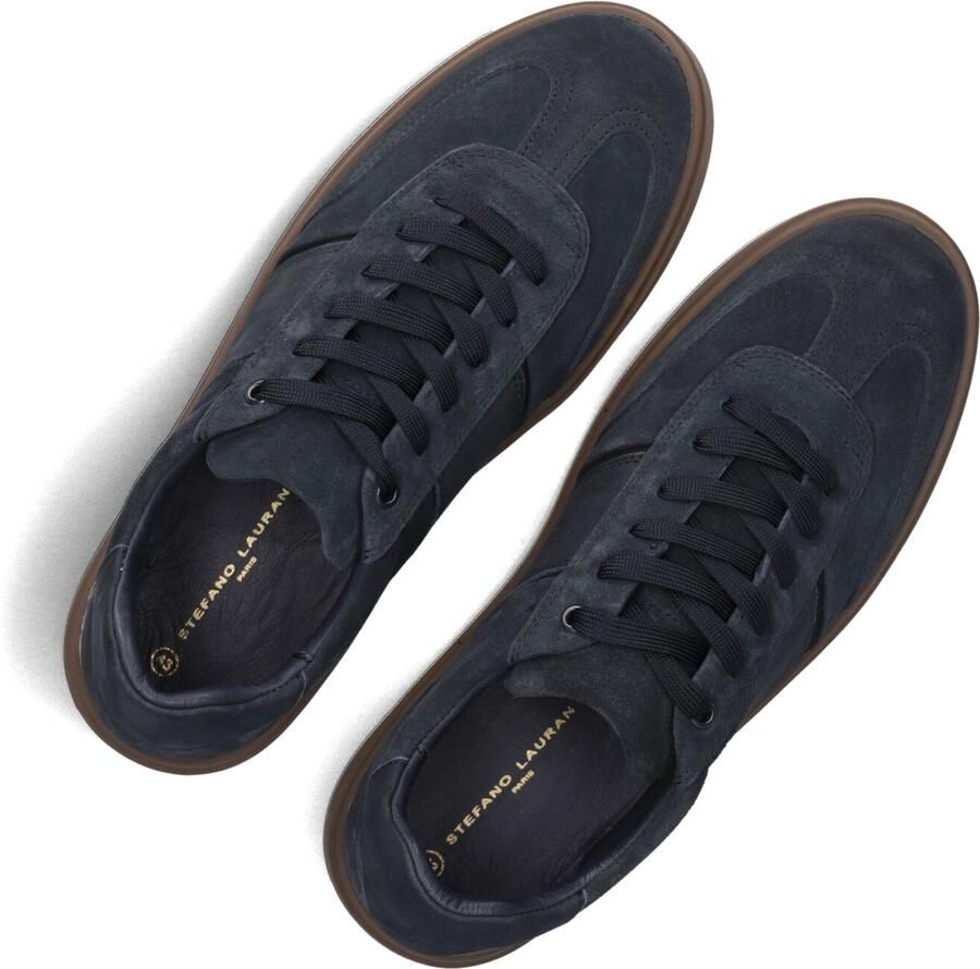 Stefano Lauran BiBi Lou Slippers Sandalen Instappers Leer Blokhak 761Z10VK Zwart - Foto 4
