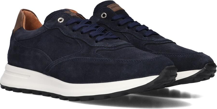 STEFANO LAURAN Lage Sneakers Heren Champ Suède Donkerblauw