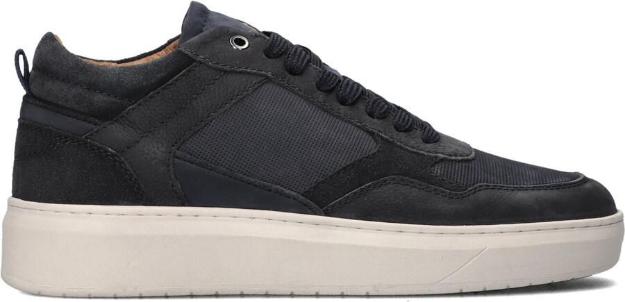 STEFANO LAURAN Lage Sneakers Heren Enzo-65 Maat: 48 Materiaal: Leer Kleur: Blauw - Foto 3