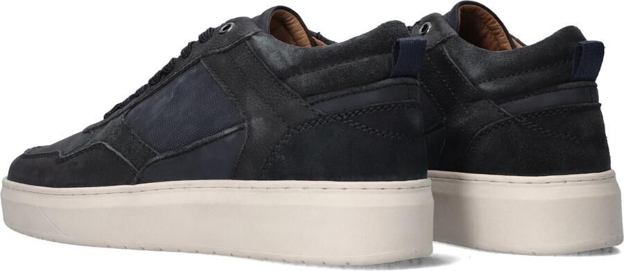 STEFANO LAURAN Lage Sneakers Heren Enzo-65 Maat: 48 Materiaal: Leer Kleur: Blauw - Foto 4