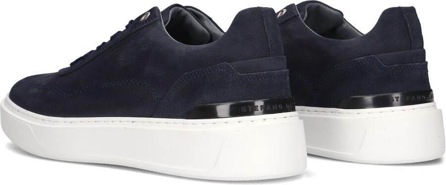 STEFANO LAURAN Lage Sneakers Heren Star 001 Nubuck Blauw - Foto 5