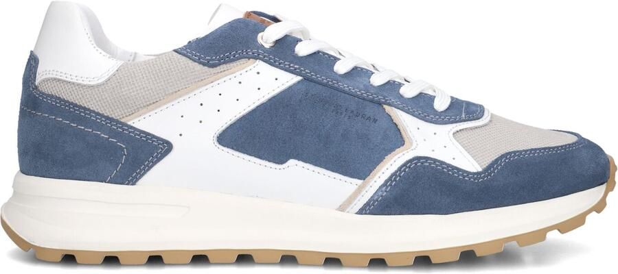 STEFANO LAURAN Lage Sneakers Heren Star 005 Leer Blauw