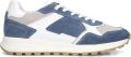 STEFANO LAURAN Lage Sneakers Heren Star 005 Leer Blauw - Blauw