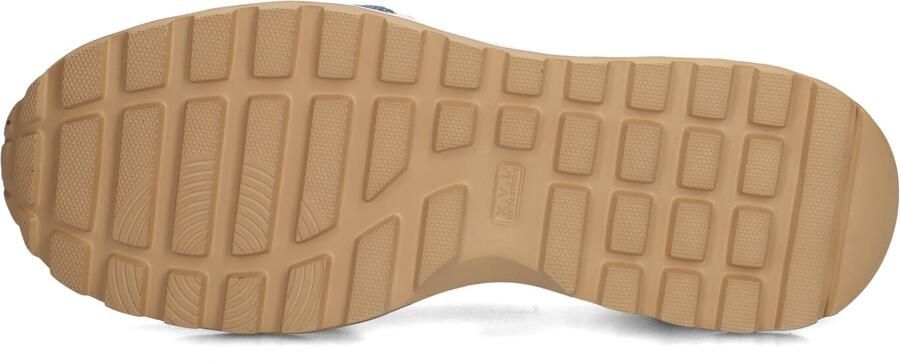 STEFANO LAURAN Lage Sneakers Heren Star 005 Leer Blauw - Foto 5