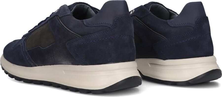 STEFANO LAURAN Lage Sneakers Heren Star 005 Suède Donkerblauw - Foto 3