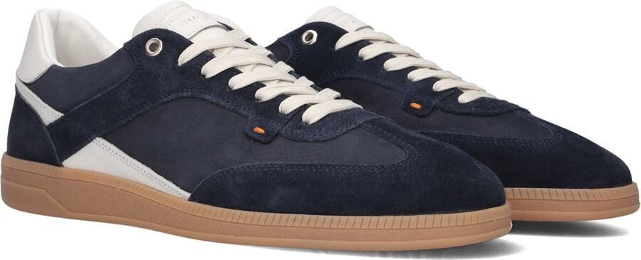 STEFANO LAURAN Lage Sneakers Heren Star 18 Leer Blauw