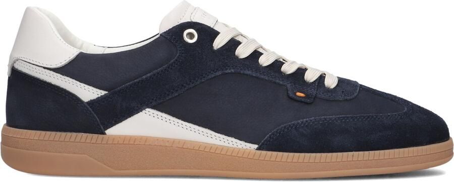 STEFANO LAURAN Lage Sneakers Heren Star 18 Leer Blauw