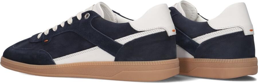 STEFANO LAURAN Lage Sneakers Heren Star 18 Leer Blauw - Foto 2