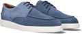 STEFANO LAURAN Veterschoenen Heren Star 10 Suède Blauw - Lichtblauw