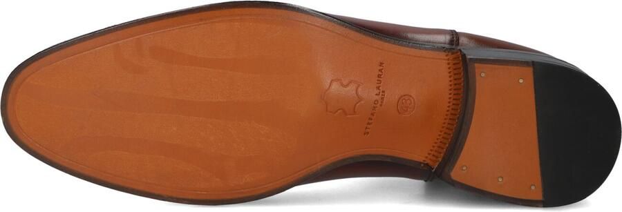 STEFANO LAURAN Chelsea Boots Heren Art-4001 Leer Cognac - Foto 4
