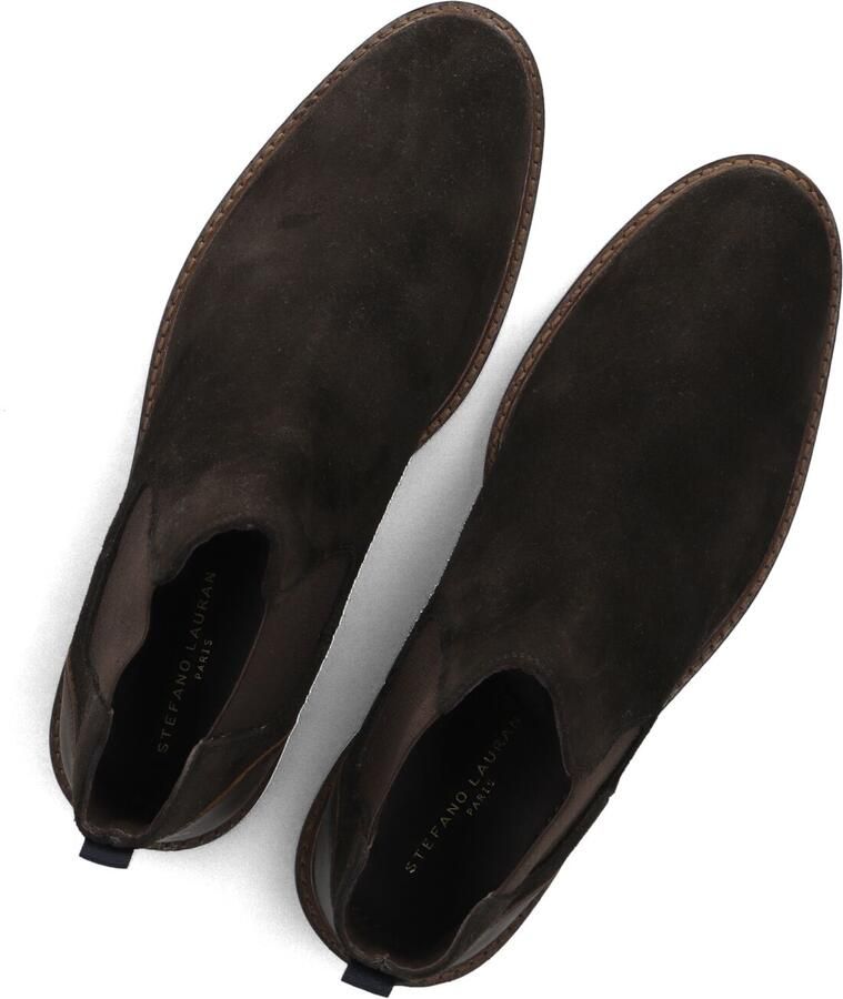 STEFANO LAURAN Veterboots Heren Art-mhb010935 Suède Bruin - Foto 2