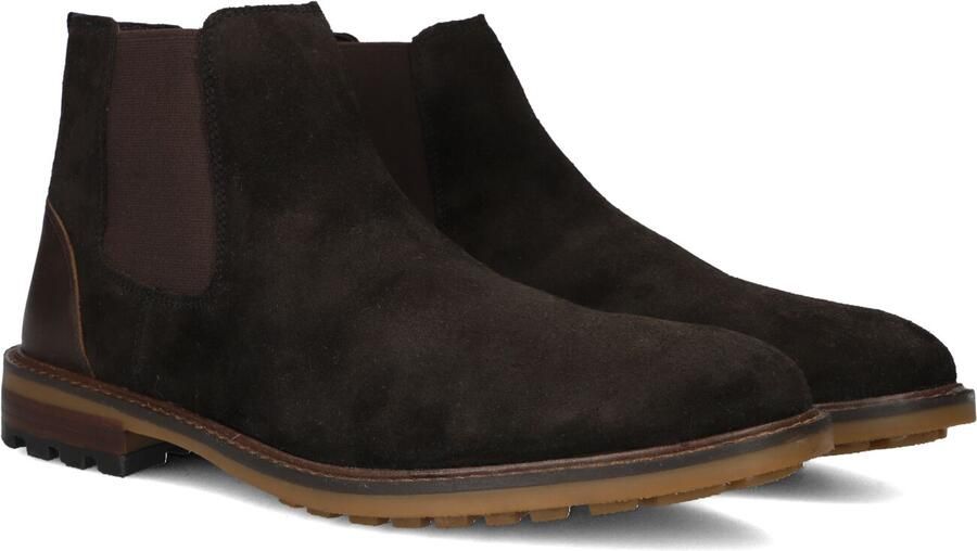 STEFANO LAURAN Veterboots Heren Art-mhb010935 Suède Bruin