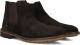 STEFANO LAURAN Veterboots Heren Art-mhb010935 Suède Bruin - Bruin
