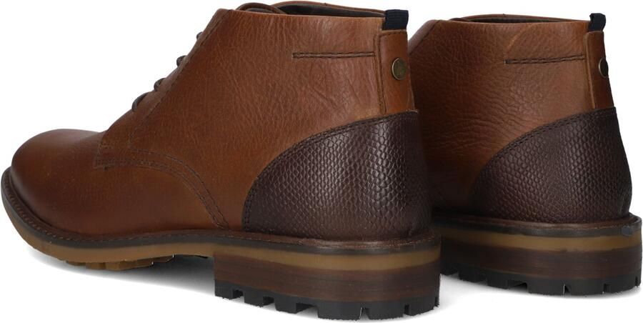 STEFANO LAURAN Veterboots Heren Art-mhb010935 Leer Cognac - Foto 3
