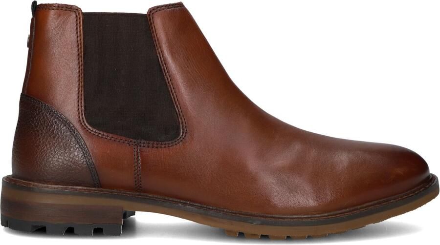 STEFANO LAURAN Veterboots Heren Art-mhb010936 Leer Cognac - Foto 3