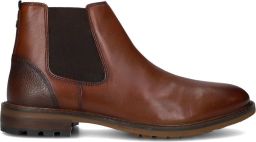STEFANO LAURAN Veterboots Heren Art-mhb010936 Leer Cognac