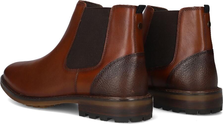 STEFANO LAURAN Veterboots Heren Art-mhb010936 Leer Cognac - Foto 4
