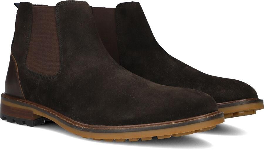 STEFANO LAURAN Veterboots Heren Art-mhb010936 Suède Bruin
