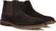 STEFANO LAURAN Veterboots Heren Art-mhb010936 Suède Bruin - Bruin