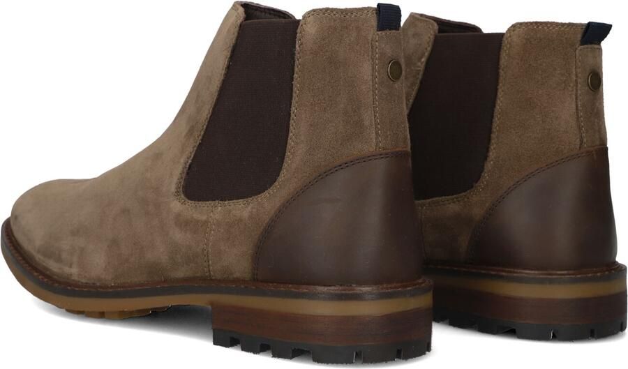 STEFANO LAURAN Veterboots Heren Art-mhb010936 Suède Taupe - Foto 3