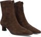 STEFANO LAURAN Enkellaarsjes Dames 8207c Suède Bruin - Bruin