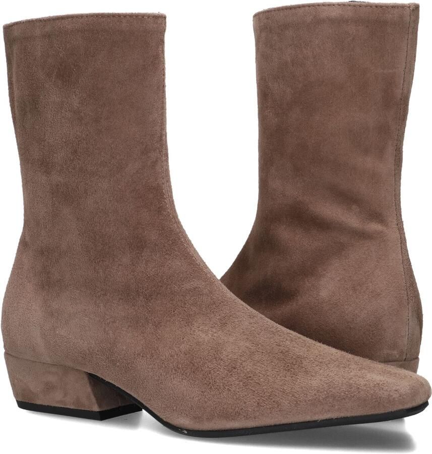 Stefano Lauran BiBi Lou Slippers Dames Sandalen Instappers Damesschoenen Leer Blokhak 761Z10VK Zwart - Foto 2