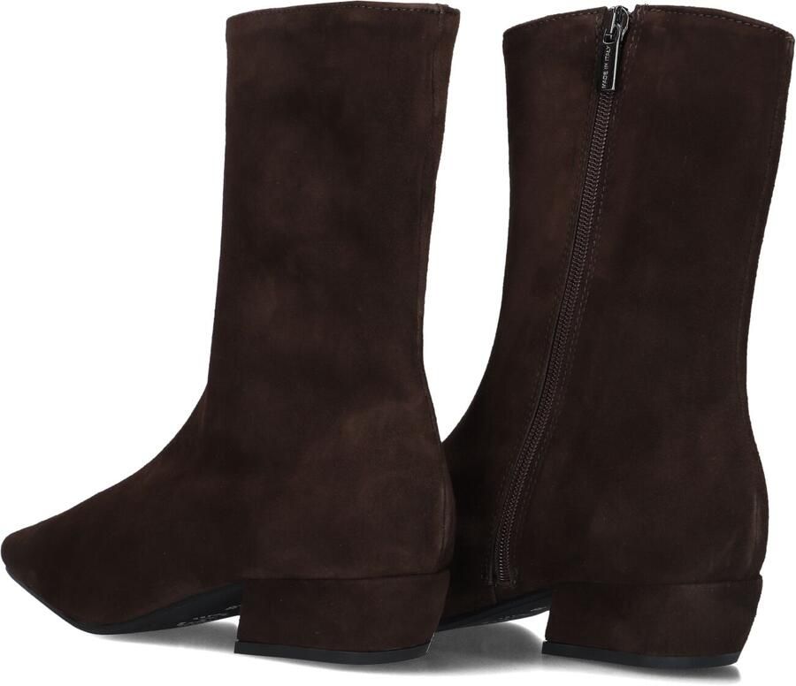 STEFANO LAURAN Enkellaarsjes Dames Isabel Suède Bruin - Foto 4