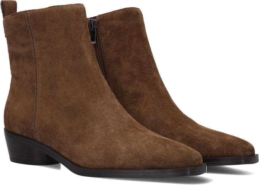 Stefano Lauran X25060-6389al Enkellaarsjes Enkelboots met rits Dames Bruin - Foto 1