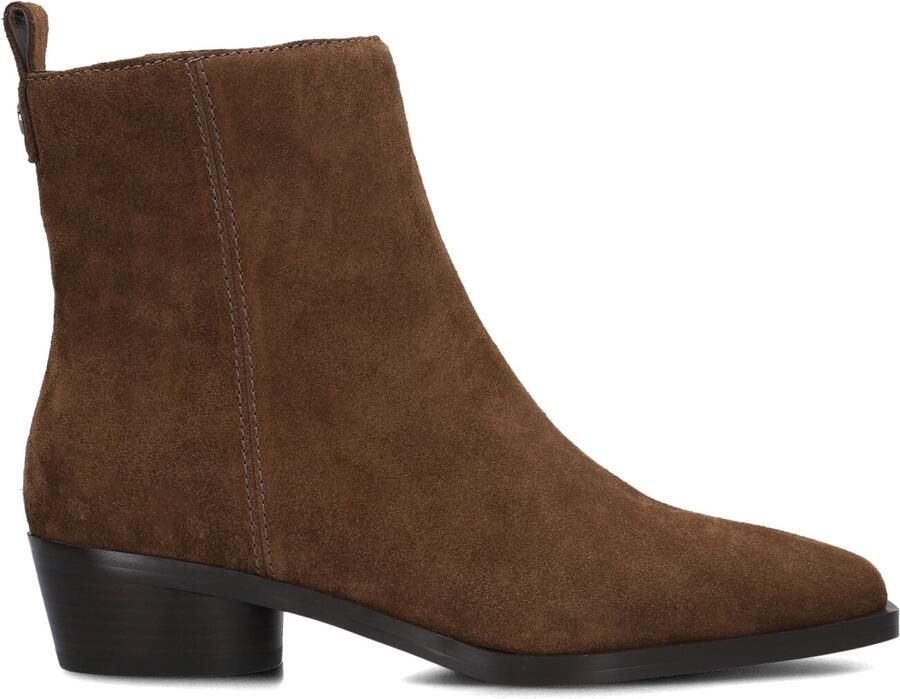 Stefano Lauran X25060-6389al Enkellaarsjes Enkelboots met rits Dames Bruin - Foto 3