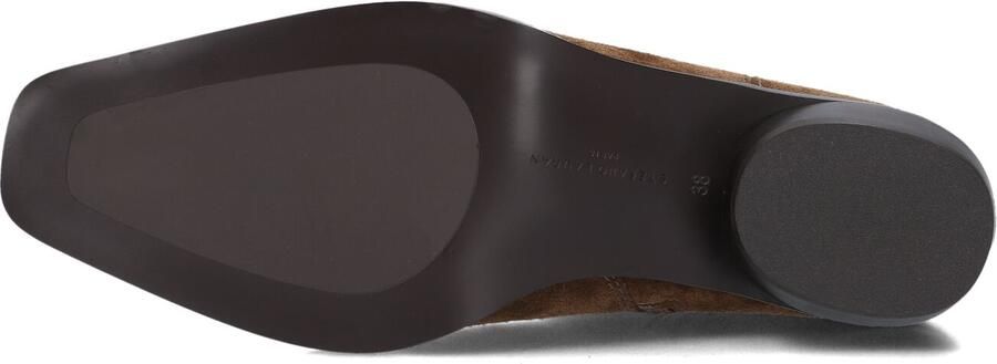 Stefano Lauran X25060-6389al Enkellaarsjes Enkelboots met rits Dames Bruin - Foto 5
