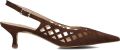 STEFANO LAURAN Slingbacks Dames 18819 Bruin - Bruin