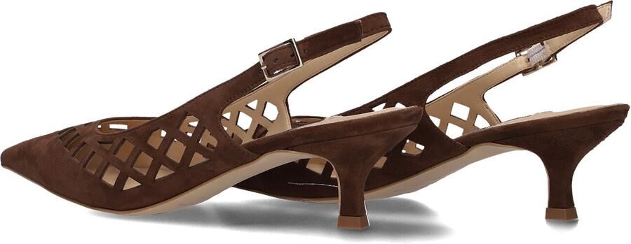 STEFANO LAURAN Slingbacks Dames 18819 Maat: 43 Kleur: Bruin - Foto 4