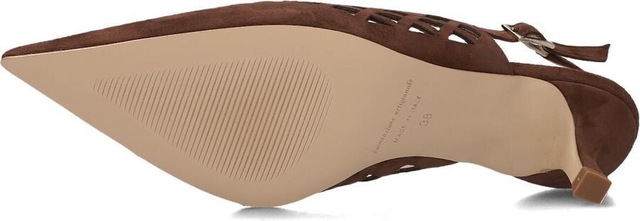 STEFANO LAURAN Slingbacks Dames 18819 Maat: 43 Kleur: Bruin - Foto 5