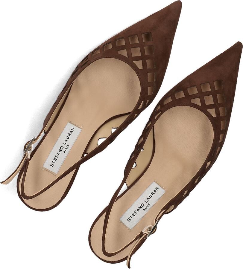 STEFANO LAURAN Slingbacks Dames 18819 Maat: 43 Kleur: Bruin - Foto 2
