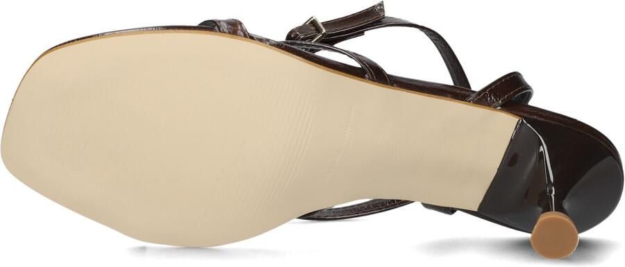 STEFANO LAURAN Slingbacks Dames 25086 Maat: 39 Materiaal: Lakleer Kleur: Bruin - Foto 4