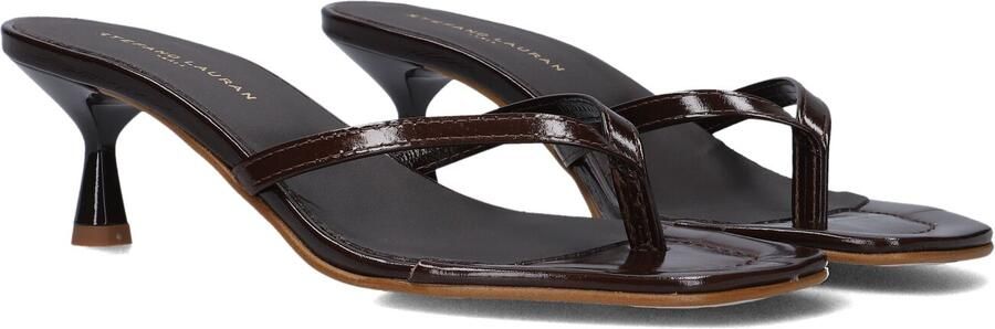 STEFANO LAURAN Muiltjes Dames 25167 Maat: 36 Materiaal: Lakleer Kleur: Bruin