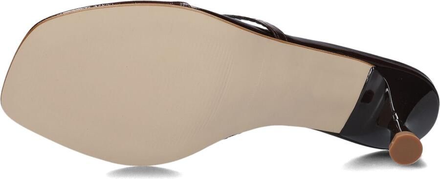 STEFANO LAURAN Muiltjes Dames 25167 Maat: 36 Materiaal: Lakleer Kleur: Bruin - Foto 3