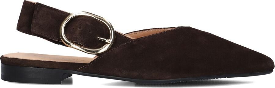 STEFANO LAURAN Slingbacks Dames 4548 Maat: 42 Materiaal: Suède Kleur: Bruin - Foto 3