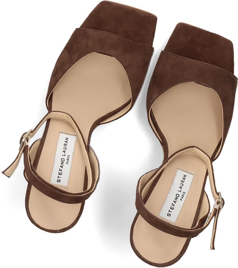 STEFANO LAURAN Slingbacks Dames 5005 Maat: 43 Materiaal: Suède Kleur: Bruin - Foto 2