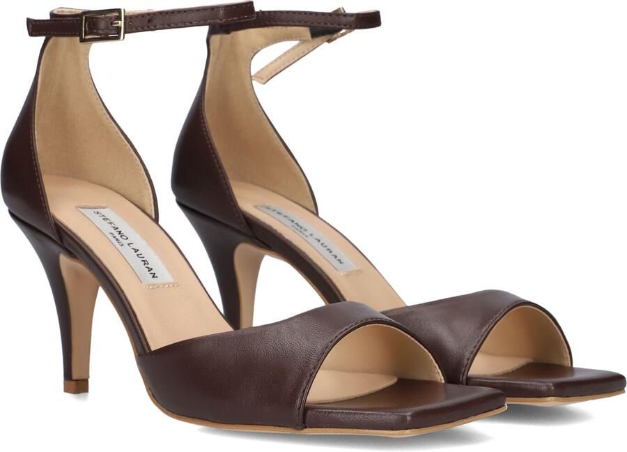 STEFANO LAURAN Slingbacks Dames 5006 Maat: 38 Materiaal: Leer Kleur: Bruin