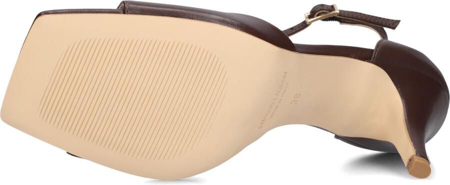 STEFANO LAURAN Slingbacks Dames 5006 Maat: 38 Materiaal: Leer Kleur: Bruin - Foto 5