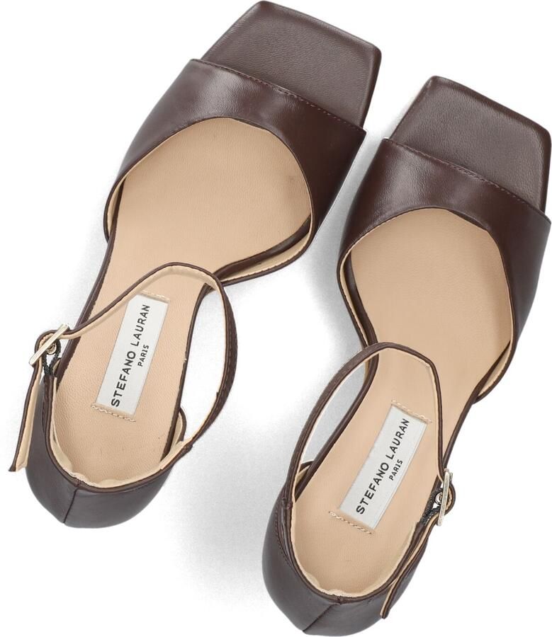 STEFANO LAURAN Slingbacks Dames 5006 Maat: 38 Materiaal: Leer Kleur: Bruin - Foto 2