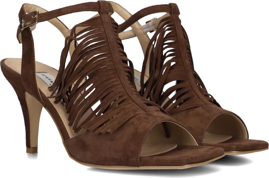 STEFANO LAURAN Hakken Dames 5060 Maat: 36 Materiaal: Suède Kleur: Bruin